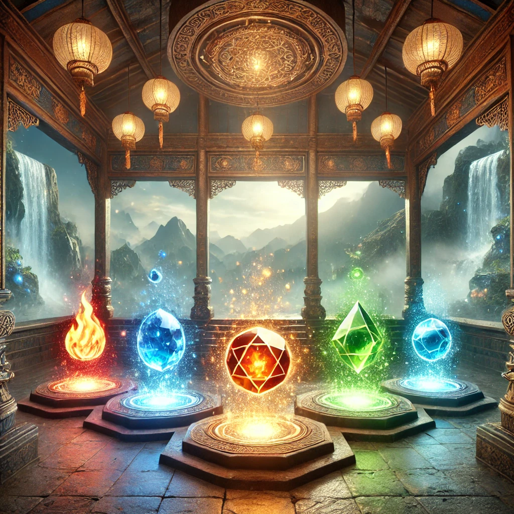 Elemental Gems Megaways Elements